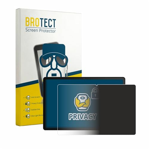 BROTECT Anti-Spy Blickschutzfolie für Whitedeer YXG13BK 10.1 Privacy Screen Protector [Displayschutz-Folie, Sichtschutz, Blaulichtfilter]