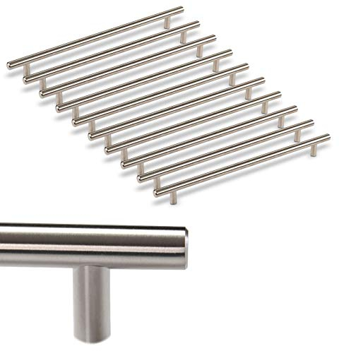 SOTECH 10 x Möbelgriff G17 echt Edelstahlrohr Ø 12 mm/BA 320 mm Stangengriffe Relinggriffe