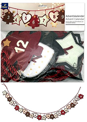 TCM Tchibo – Calendario de Adviento para rellenar llenar Navidad