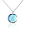 Silberkette Halskette 925 Silber Sternzeichen Tierkreiszeichen Zwillinge hergestellt mit Swarovski®Kristall