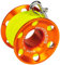 Best Scuba Divers ml0087, Angelrolle Unisex – Erwachsene, Orange, 30 Meter