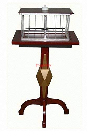 Schwebender Tisch mit ansprechendem Vogelkäfig-Tisch – Deluxe – Magic Tricks / Stage Magic