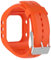 QGHXO Armband für Polar A300, weiches verstellbares Silikon-Ersatz-Armband für Polar A300 Armbanduhr, Orange