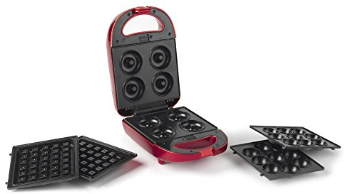 American Originals EK2102 3-in-1 Treat Maker,Doughnut,Cake Pop & Waffle Make 2nd