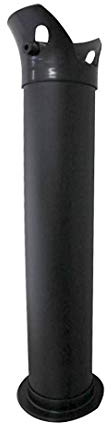 Rhinowares Thumpa Knock Bin Coffee Grinds WasteTube, 33.85, Black