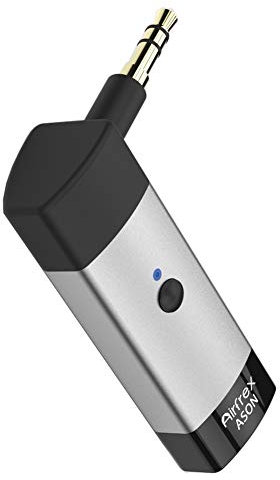 Airfrex Bluetooth Receiver Adapter for Sony MDR-1A and MDR-100AAP Headphones and Beats Solo 2/ Solo/Studio 2/ Studio/Mixr/Pro/Executive Headphones and Car Audio/Home Stereo Speakers/Earbuds