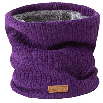 NovForth Winter Halsschlauch Herren Ski, Halswärmer Halstuch Männer Gesichtsschal Damen, Fleece Schal Schlauchtuch für Herren Gamaschenmaske, Winddichte Kreisschlaufenschals