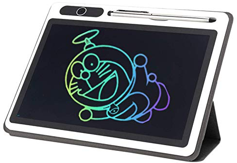 Blocco note elettronico, tavoletta LCD da 10 pollici Blocco da disegno Strumento per dipingere a mano Lavagna elettronica per bambini/Adulti/Riunioni di lavoro/Appunti quotidiani(Nero)