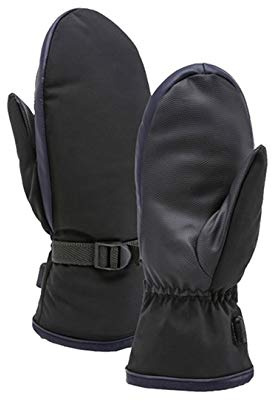 YLFC Heated Gloves, 1 Pair Winter USB Hand Warmer Cycling Motorcycle Bicycle Ski Gloves Electric Heating Gloves Rechargeable Touch Screen Equipments (Color : Black, Size : Large)