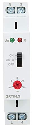 Interruttore Temporizzatore Elettronico Temporizzatore luce scala di GRT8 ‑ LS AC230V LED Apparecchiatura di Controllo Distribuzione Alimentazione