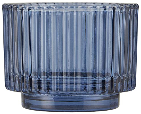 IB Laursen Kerzenhalter f/Teelicht blau Valencia Narrow
