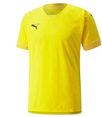 PUMA Herren Teamfinal Jersey Fußballtrikot, Cybergelb-Freesie, L