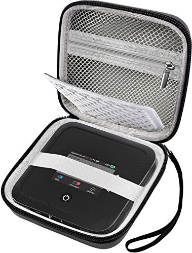Étui rigide de voyage pour routeur NETGEAR Nighthawk M7 M5 M6 Pro 5G Mobile Hotspot avec WiFi 6 (MR5200, MR5100)/M1 Mobile Hotspot 4G LTE Routeur MR1100 (boîte uniquement)
