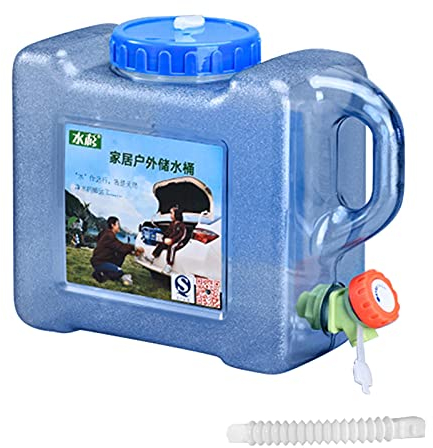 Lanru 5L-25L Reservoir Eau Camping Car Caravane - Jerrican d'eau Jerrican Alimentaire avec Robinet Et Poignée - Bidon d'eau pour Boire De l'eau Potable en Extérieu Camping Et Randonnée
