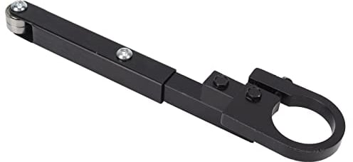 Detailing File Sander, Belt Grinder Parts Sturdy Steel Low Noise Impact High Stability Sand Belt Machine Pipe, Belt Sander Attachment for Knife Gaps Hole Belt Sanders Sanders