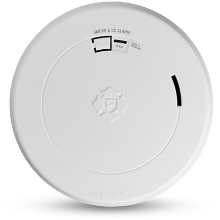 First Alert SMCO210, 10-Year Sealed Battery Combination Smoke & Carbon Monoxide Alarm with Slim Profile Design, 1-Pack