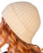 Cashmere Zone Mütze Mütze Kopfbedeckung Unisex 100% Kaschmir, gelb, One size