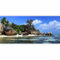 murando PREMIUM Fotomurales Tropical Mar Playa 550x250 cm XXL Papel de esquina Papel pintado tejido no tejido Decoración de Pared decorativos Murales moderna de Diseno Paisaje Panorama c-A-0058-a-c