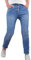 Karostar Damen Stretch Jeans| Boyfriend Hose mit Knopfleiste| Mid Rise 5 Pocket (Pocket Look, XXL)