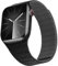 ZZDZZ Compatibile con Cinturino Apple Watch 49mm 46mm 45mm 44mm 42mm 41mm 40mm 38mm, Cinturini Silicone Magnetica per iWatch Ultra 2 Series 10/9/8/7/6/5/4/SE (42/41/40/38, Nero/Grigio)