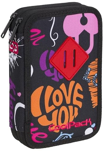 CoolPack 2-Fach 35-teilig Mäppchen Federmappe Federtasche Federmäppchen A442