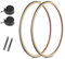 Juego de 2 Cubiertas 700x23C: Neumáticos antipinchazos y par de cámaras de Aire con válvula Schrader 48mm y palancas de Cubiertas para Bicicleta de Carretera de piñón Fijo