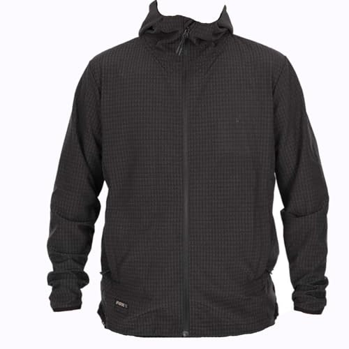 Fox Black Premium mid Layer Jacket - Angeljacke, Jacke für Angler, Angelbekleidung, Größe:S