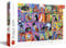 Trefl - Katzenalphabet - Puzzle 500 Elemente - DIY-Puzzle mit Tieren, Gemalte Collage, Spaß, Klassisches Puzzle für Erwachsene und Kinder ab 10 Jahren