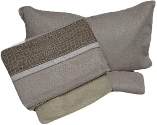 GX GARGIX Completo Set Lenzuola in Caldo Pile Singolo e Matrimoniale, Lavabile,Varie Fantasie Inverno Autunno (Singolo, DPS-3)