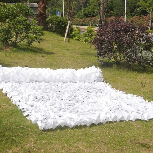 150D Camo Net Camouflage Mesh Netting Army Hunting Shade Cover 2x3.0m 3x3.0m 3x6m 4x8m 5x10m 6x8m 8x8m For Camping Hide Shooting Hunting Photography(4.0mx8m)