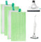 4 Stück Mopp-Ersatztuch für Vorwerk SP600, MF600 Saugwischer, Reinigungstuch Ersatztuch kompatibel mit Vorwerk Saugwischer, Wiederverwendbares und Waschbares Mikrofaser Mopptuch