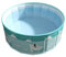 Piscina familiar redonda grande plegable, piscina portátil para adultos y niños, bañera de baño no inflable para niños pequeños, perros divertidos familiares, juegos al aire libre en el patio trasero