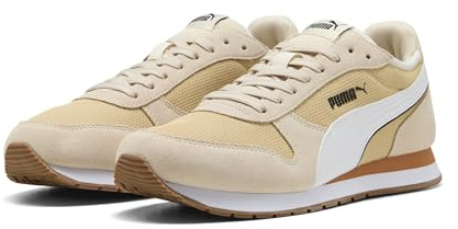 PUMA Erwachsene ST Miler Sneakers 42.5, Pebble Path White Alpine Snow Black