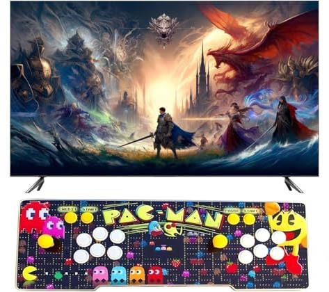 Machine Arcade 2026.Console de jeu, 29900 jeux, jeux rétro, 2-4 joueurs, compatible avec les jeux 3D pour PC, projecteur et TV