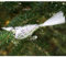 Lauschaer Glaskunst-Christbaumkugel Vogel mit gedrehtem Kopf einfarbig (3er Set) (Silber)