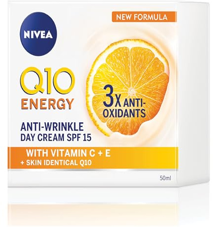 Nivea Q10 Plus Anti-Wrinkle Energising Day Cream SPF 15 50 ml