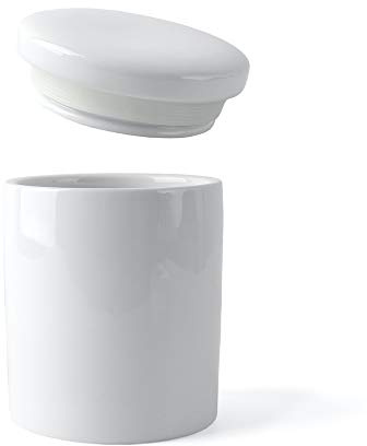 Holst Porzellan VD 003 Vorratsdose Zylinder 16 cm, weiß, 12.5 x 12.5 x 16 cm
