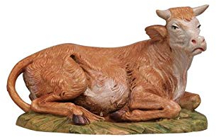 Fontanini Krippenfiguren: Bue sitzend 12 cm 27