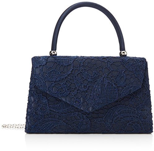 Swanky Swans Jena, Damen Clutch, Blue (Navy Blue), 6.5x16x24 cm (W x H L)