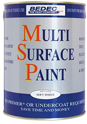 Bedec 2.5 Litre Soft Gloss Multi-Surface Paint - Blush