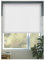 Aprica Blackout Made to Measure Roller Blinds - Easy Fit Roller Blinds for Windows and Doors - Thermal Blinds Fabric with Child Safety Pull Cords (White, Width 180cm - Drop 160cm)