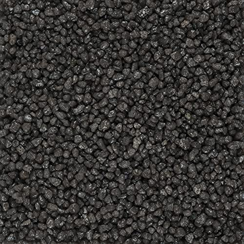 DEKOMARKET Dekogranulat Granulat Dekokies 2-3mm, kleine Dekosteine, 0,5 KG (anthrazit)