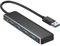 VIENON USB Hub, 4-Port USB 3.0 Hub USB Splitter USB Expander for Laptop, Xbox, Flash Drive, HDD, Console, Printer, Camera,Keyborad, Mouse