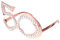 TENDYCOCO Geburtstagsbrille, 50. Geburtstag, Party, Brillen, Zahlen, Kristallrahmen, Neuheit, Brille, Geburtstag, Party-Requisiten