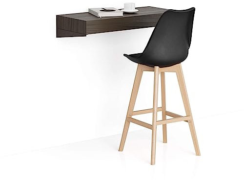 MOBILI FIVER, Bar-Regal Evolution 90x40 Nussbaum, Dunkel, Made In Italy