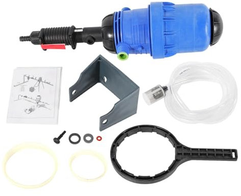 Dünger Injektor 0,4%-4% Wasserbetriebene Dosierpumpe Automatische Düngerinjektor Dosiergerät Chemische Dosierer Dünger Injektor