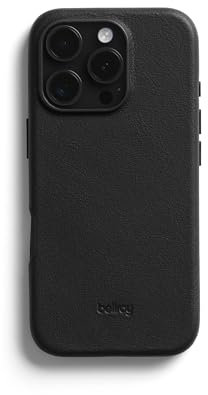 Bellroy Leather Case for iPhone 16 Pro Max - Black