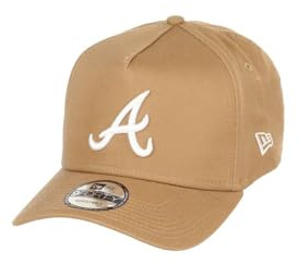 New Era MLB Fankappen beige verstellbar Cap Baseball Teamlogo 9Forty A-Frame
