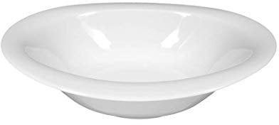 Seltmann 001.004245 Top Life Porzellan Schale hoch, Oval, Weiß, 0.59L, 21cm x 20cm