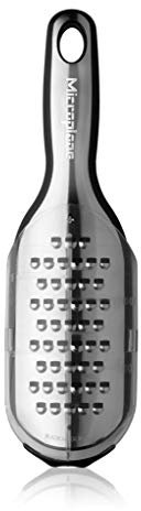 Grattugia serie Elite grattugia, colore: acciaio inossidabile, nero, 28.44 x 8.12 x 3.3 cm